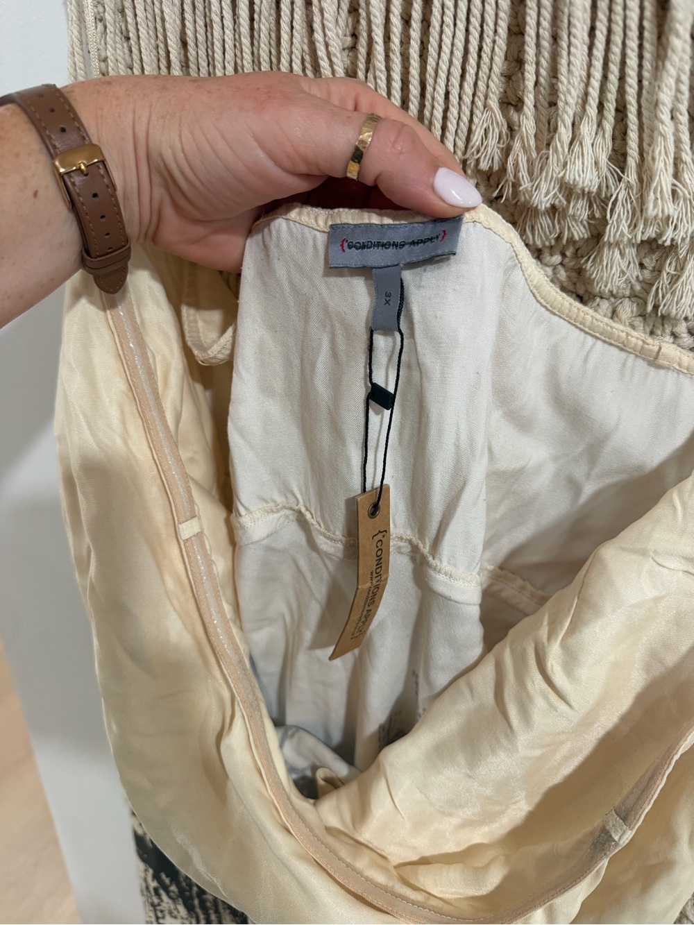 Anthropologie Conditions Apply Chloe Strapless dress - Picture 7 of 9